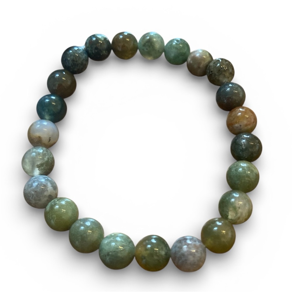 Fancy jasper 8mm stretch bracelet